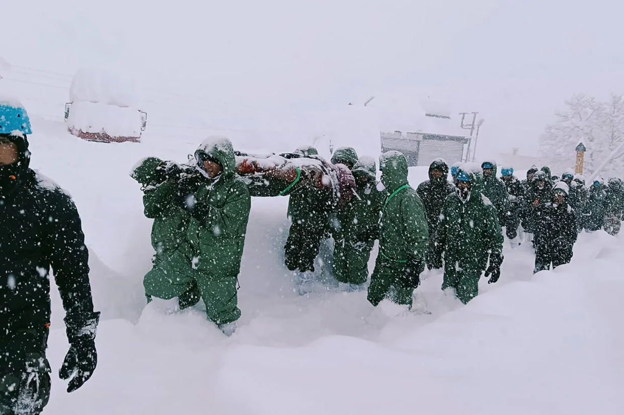 Dozens Of Workers Vanish Under Massive Himalayan Avalanche As Rescue Teams Battle Blizzard