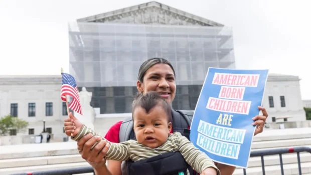 Trump Challenges Birthright Citizenship at Supreme Court While Judges Fight Over Power