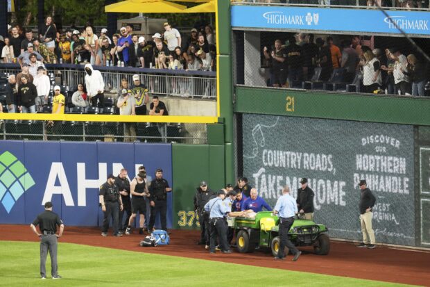 Fan Falls From Stadium Wall During Pirates Game Fighting For Life