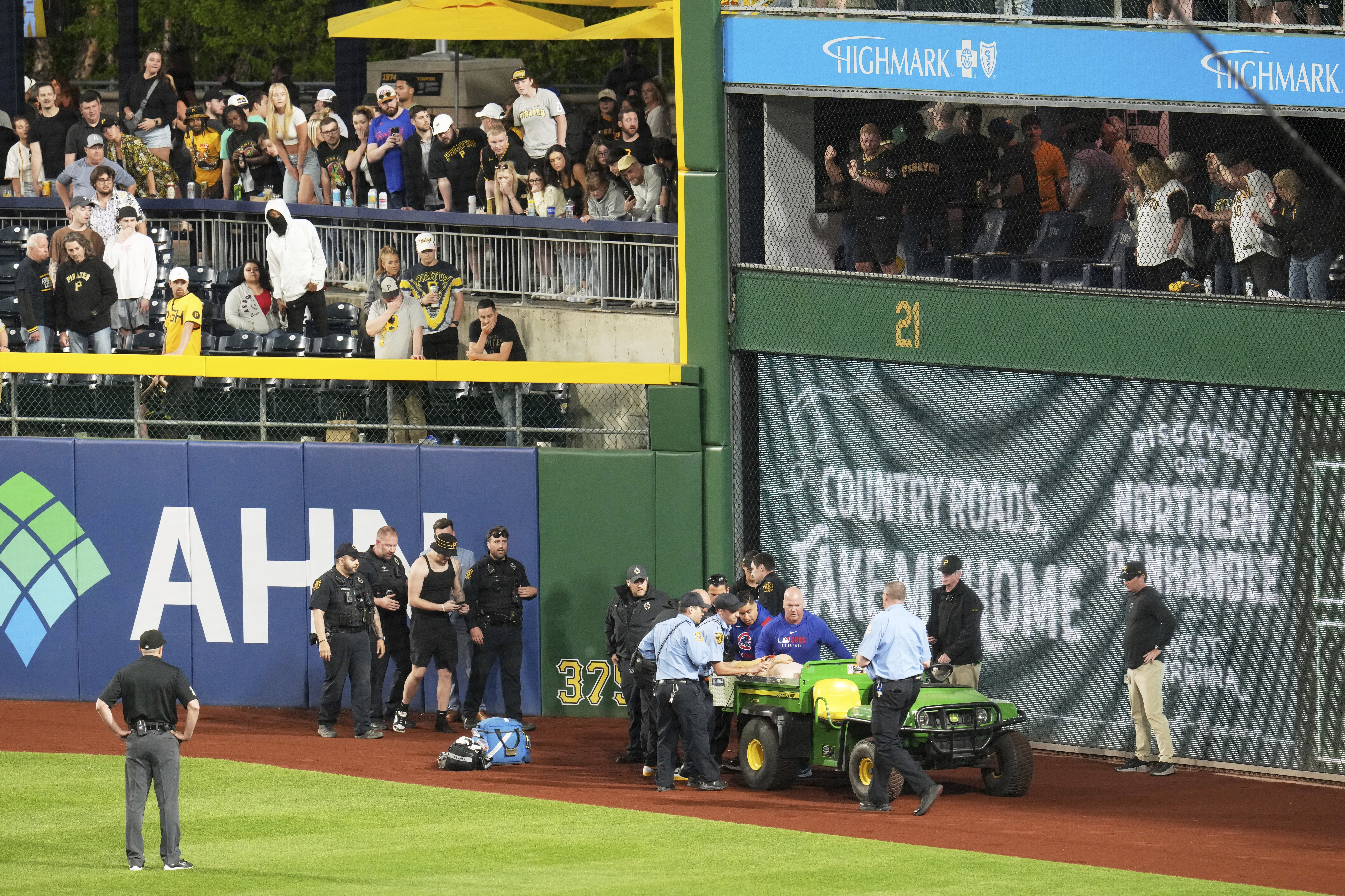 Fan Falls From Stadium Wall During Pirates Game Fighting For Life