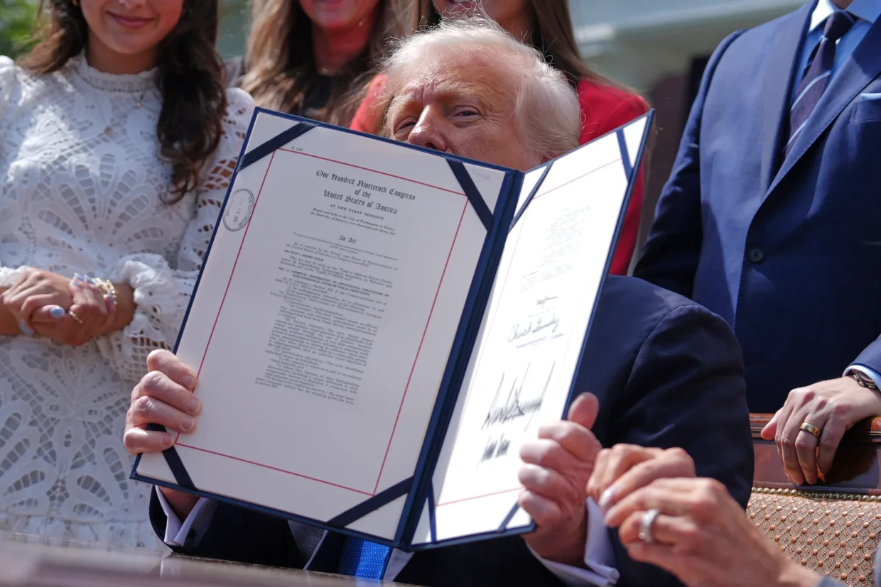 Trump Signs Bill Making AI Revenge Porn Totally Illegal Nationwide
